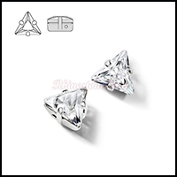 Preciosa 3329 Triangle Sew On In setting